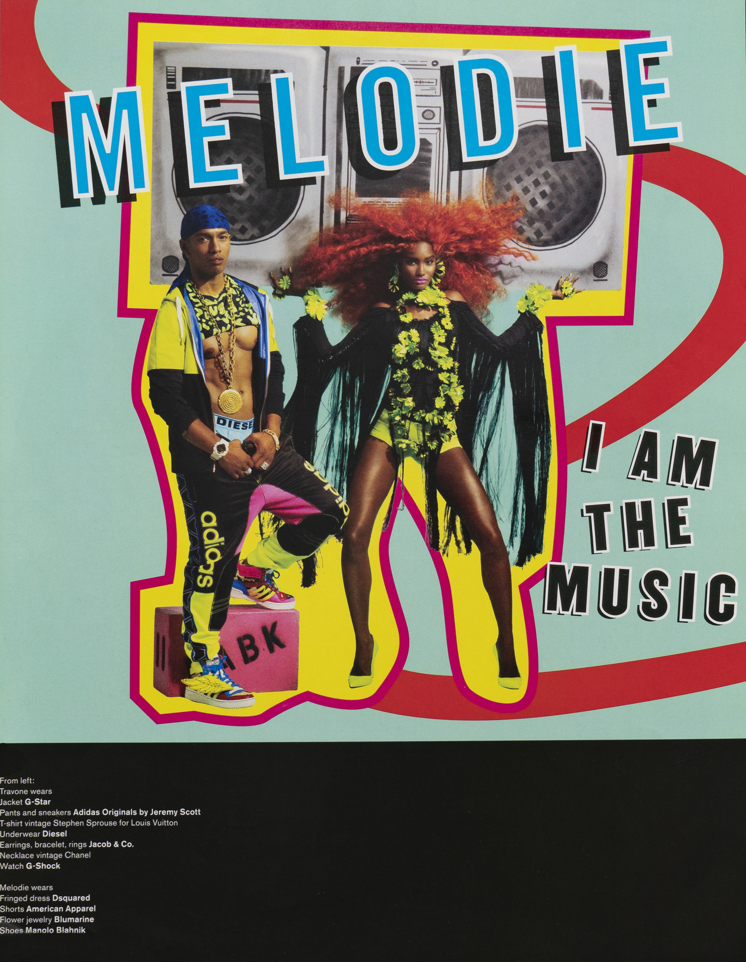 V Mag w  Melody   I am Music